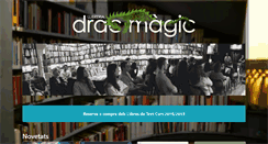 Desktop Screenshot of llibreriadracmagic.net
